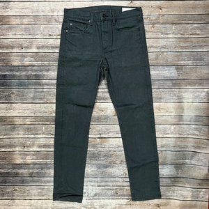 Rag & Bone Standard Issue Fit 2 Slim Jeans 32x33 Mens Grey Denim USA Made Pants